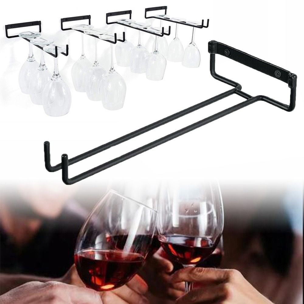 Food Storage Shelving - Duvara Monte Kadeh Takımı Tutucu Mutfak