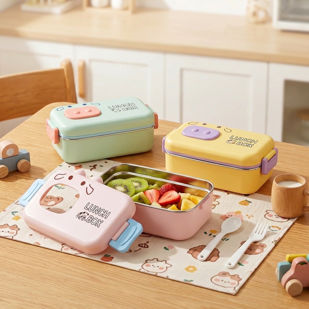 Food Storage Made Easy - 304 Paslanmaz Çelik Bento Kutusu Sızdırmaz