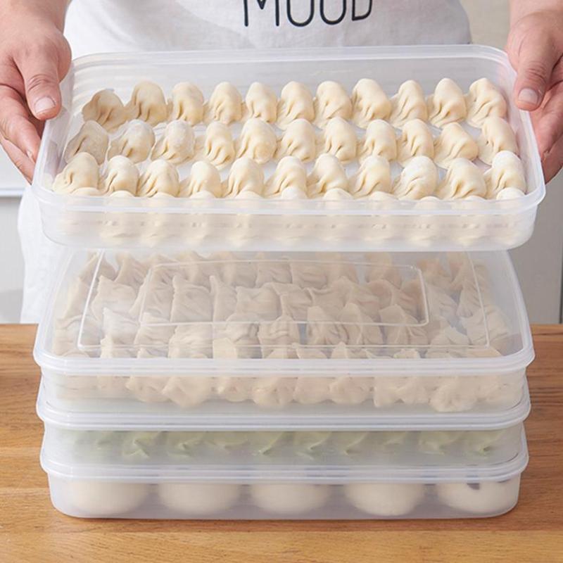 Food Storage Method - Şeffaf Mutfak Saklama Kutusu Buzdolabı Düzenleyici