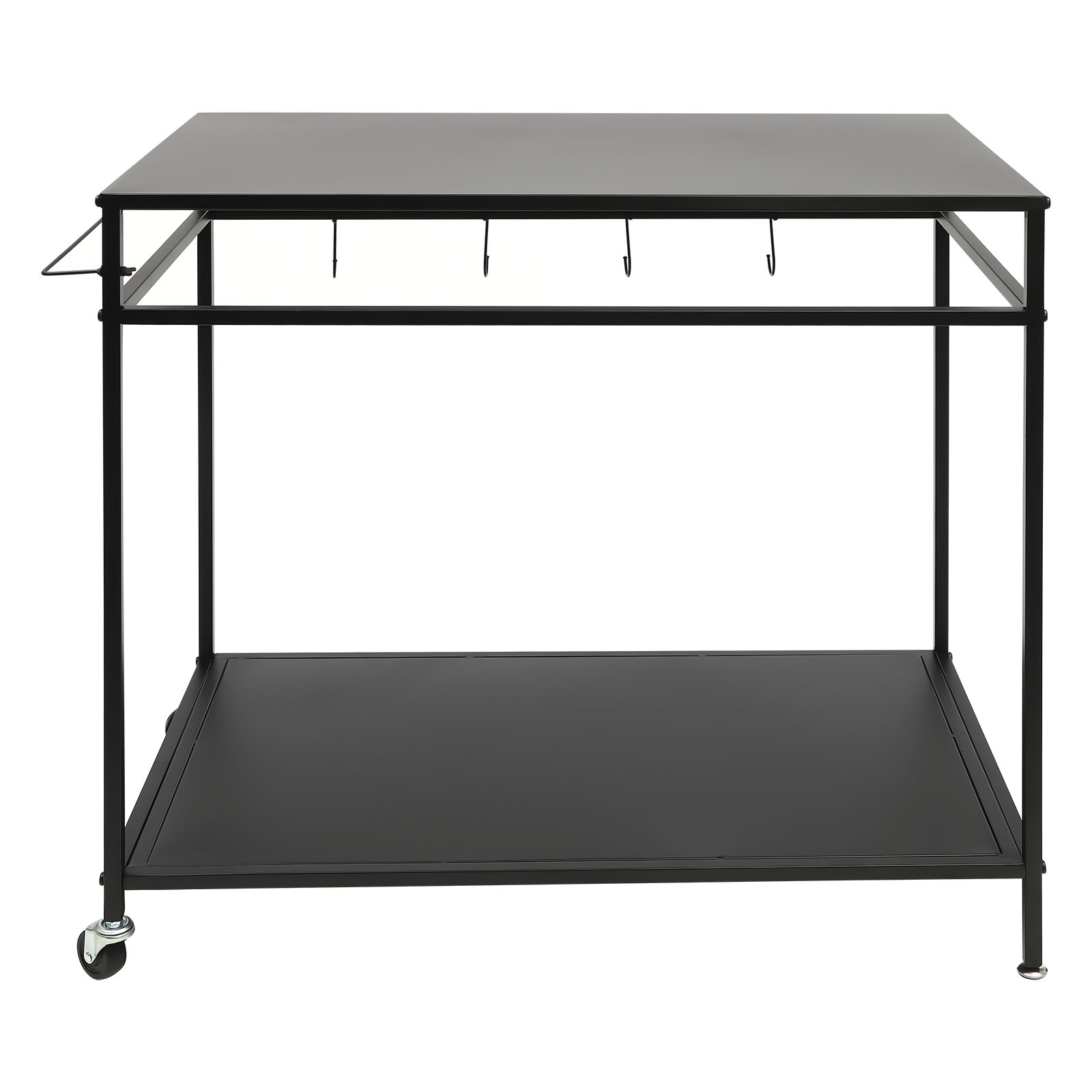 Food Storage Shelving - Çift Raflı Hareketli Pişirme Masası, Depolama