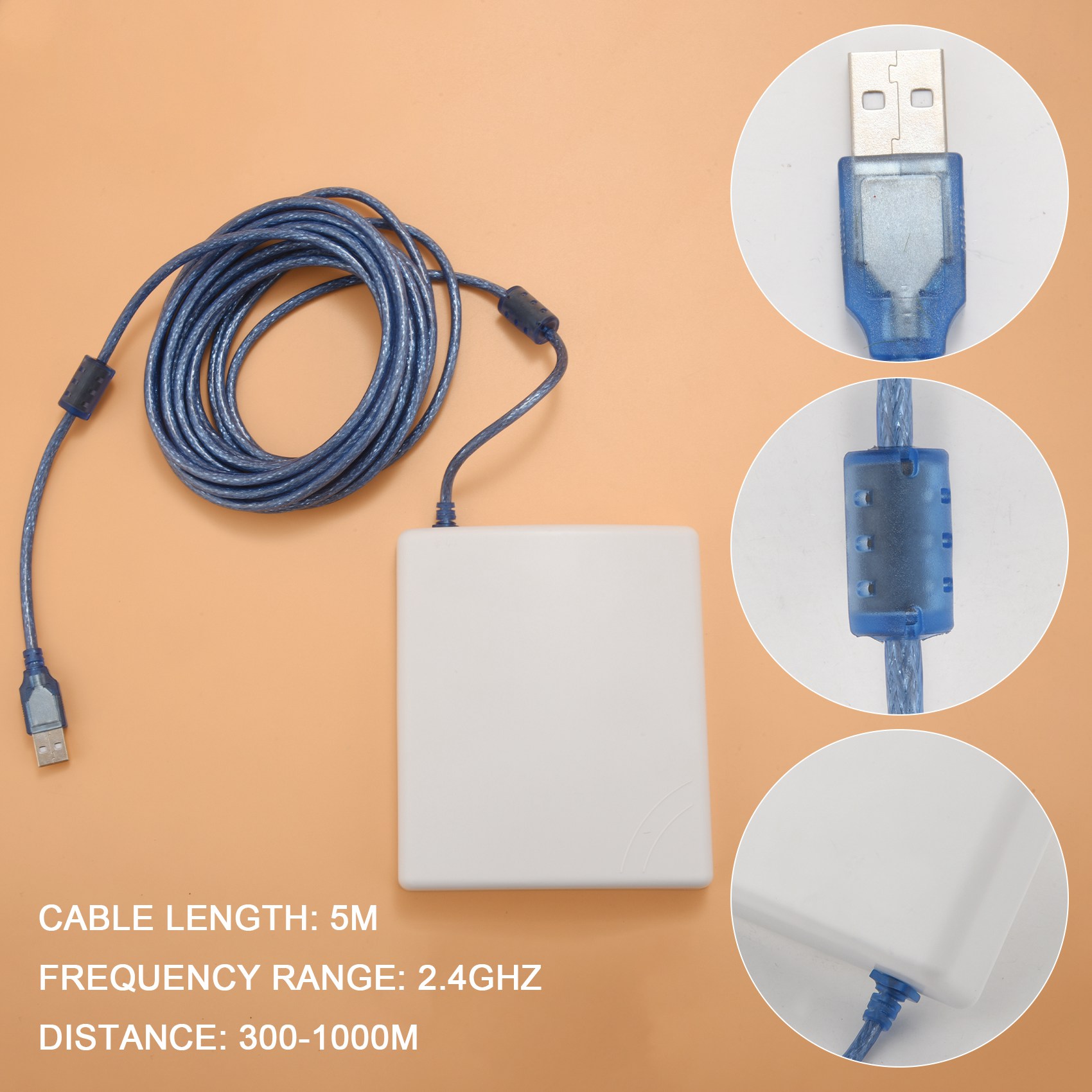 Food Storage The Range - A04R-150Mbps Yüksek Kazançlı 14DBi Anten 5M