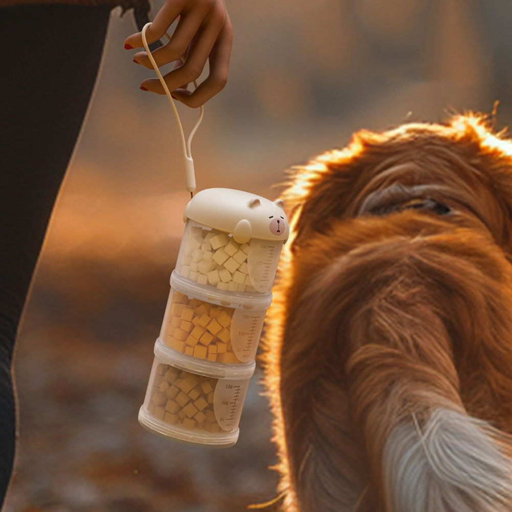 Food Storage For Dog - Hava geçirmez açık köpek muamele kavanoz