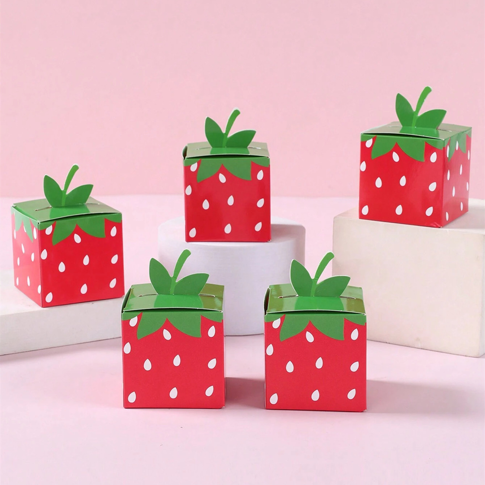 Food Storage For Baby - 10 adet Tatlı Meyve Çilek Tema