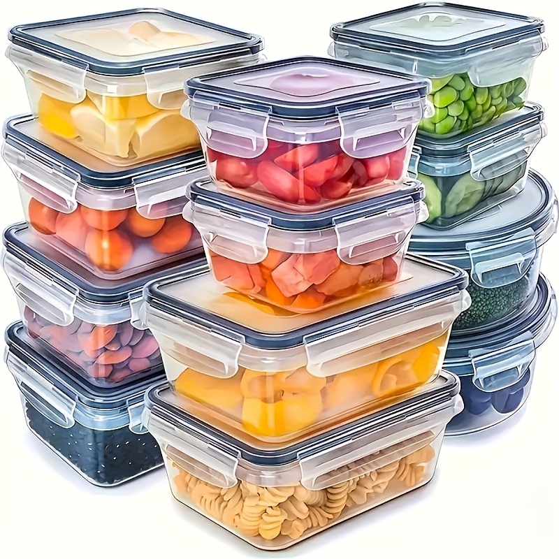 Food Storage Made Easy - 8 Parça Set, 4 Kap ve