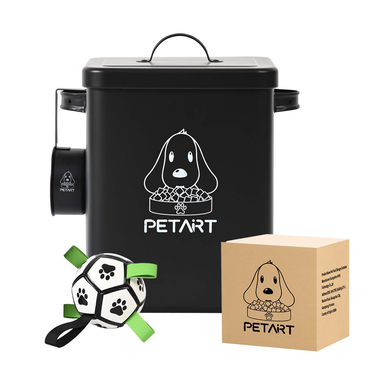 Food Storage For Dog - Büyük kapasiteli Pet köpek besleyiciler mühürlü
