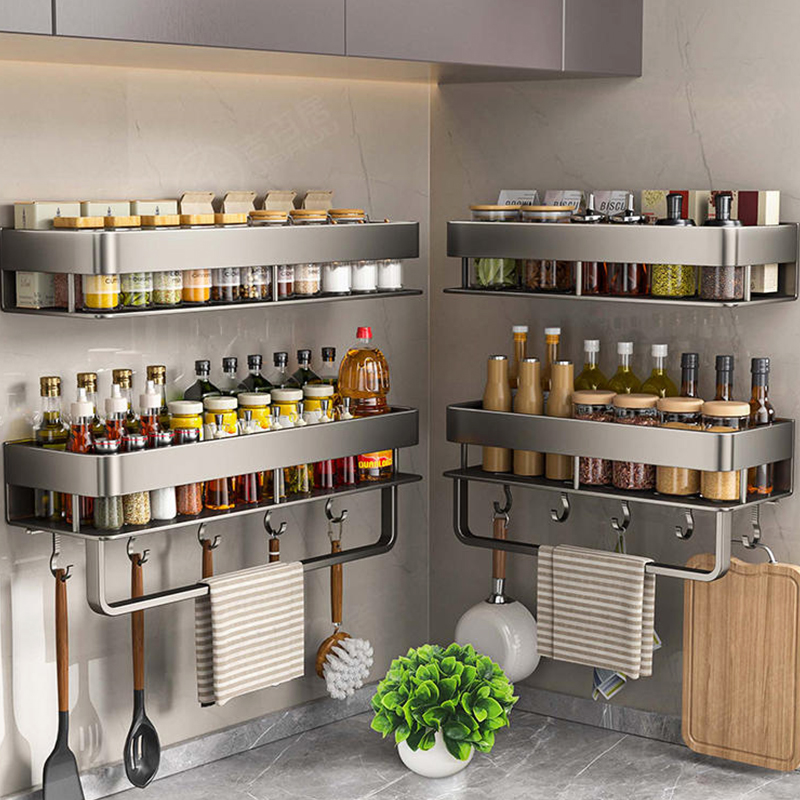 Food Storage Shelving - Alüminyum Mutfak Rafı Mutfak Rafı Tuvalet
