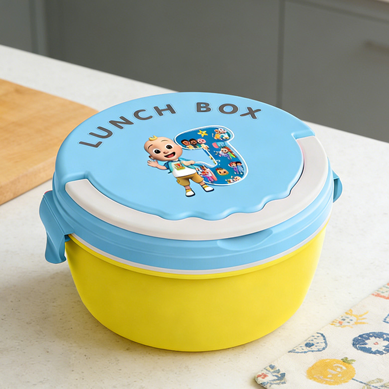 Food Storage In Room - Cocomelon'lar Öğle Yemeği Kutuları Taşınabilir Bento