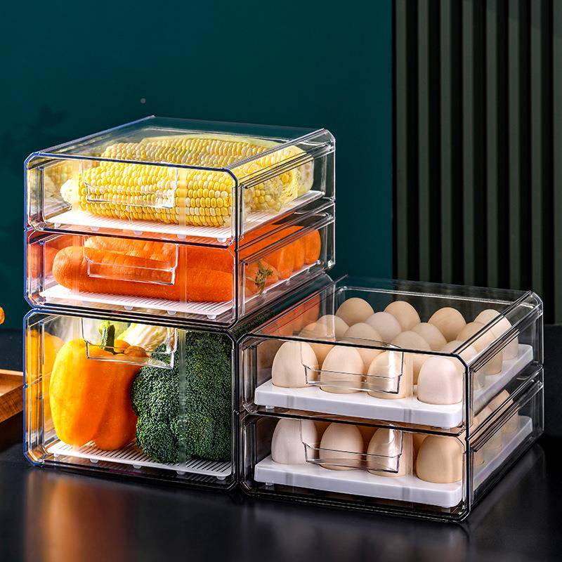 Food Storage Eggs - Mutfak Buzdolabı Gıda Saklama Kutusu Yumurta
