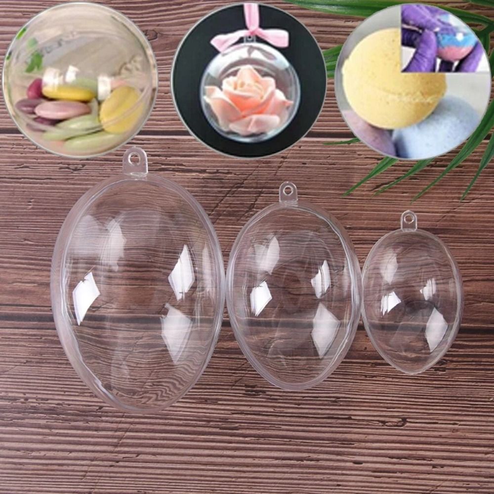 Food Storage Eggs - 5 adet parti malzemeleri paskalya yumurtaları