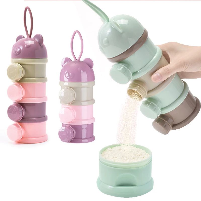 Food Storage For Baby - 3/4 katmanlı bebek taşınabilir bebek maması