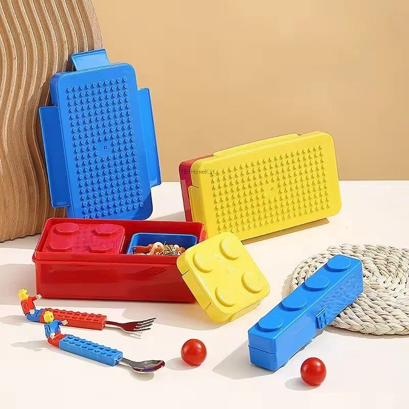 Food Storage Building - DIY Yapı Taşı yemek kabı Modüler