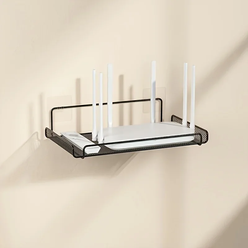 Food Storage Shelving - Paslanmaz Çelik Router Rafı Deliksiz WiFi