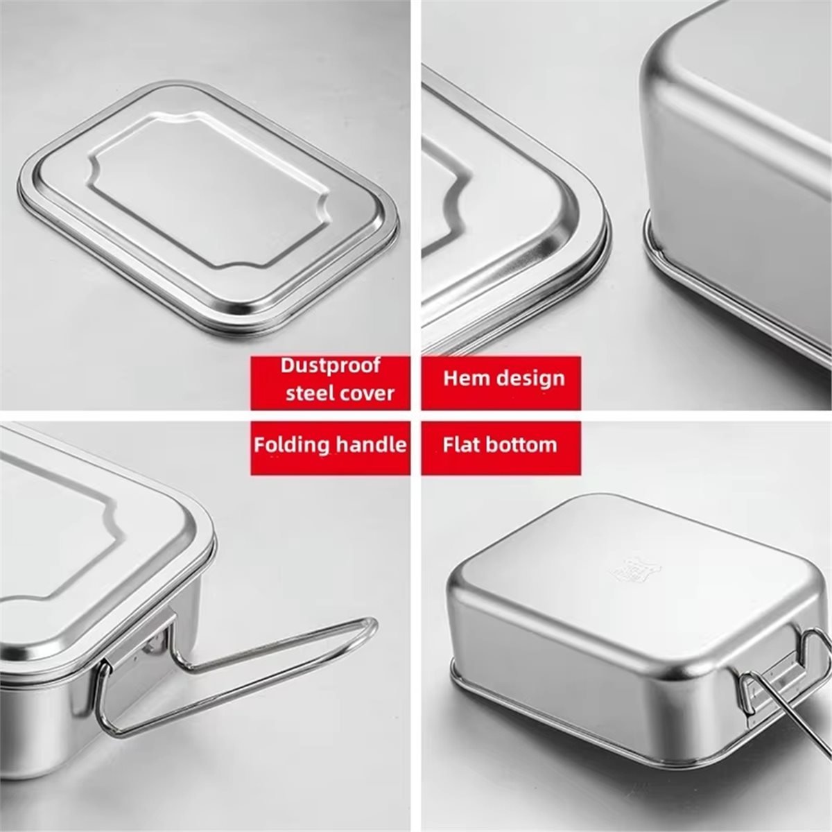 YENİ Paslanmaz Çelik Bento Öğl - Food Storage Large Plastic Containers incelemesi ve fiyatı