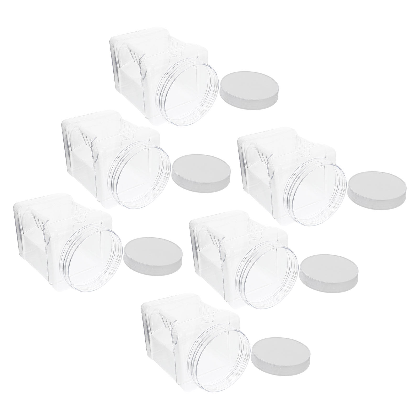 6 Adet Şeffaf Kare Plastik Sak - Food Storage Handling incelemesi ve fiyatı