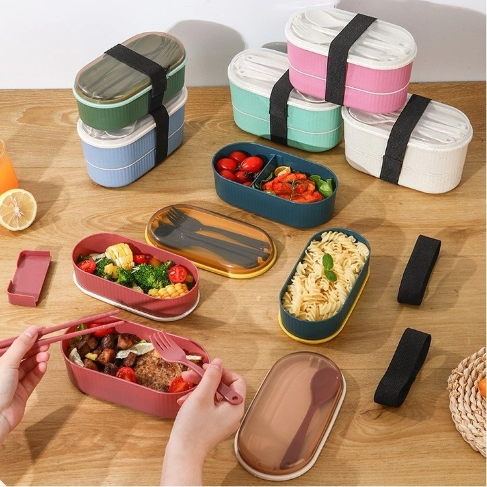 Taşınabilir Çift Katmanlı Öğle - Food Storage Made Easy incelemesi ve fiyatı