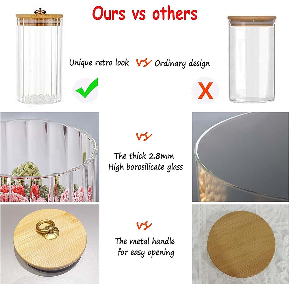 3'lü Cam Saklama Kavanozları S - Food Storage Glass Container Set incelemesi ve fiyatı