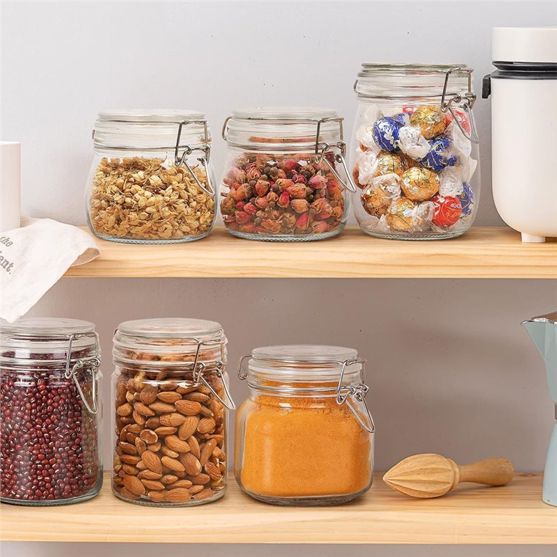 A96K-Cam Kavanozlar 17 Oz Küçü - Food Storage Glass Container Set incelemesi ve fiyatı