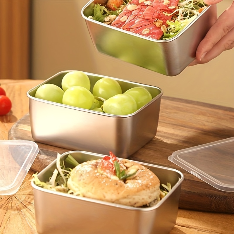 3/6 Adet Paslanmaz Çelik Dikdö - Storage Food Tray incelemesi ve fiyatı