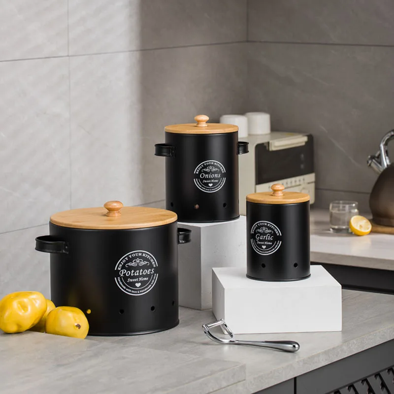3'lü Metal Saklama Kabı Seti,  - Food Storage Jars With Wooden Lids incelemesi ve fiyatı