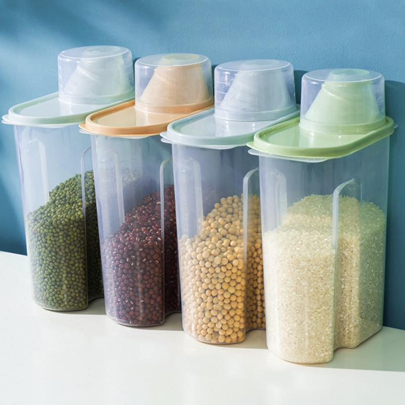 Büyük Mutfak Tahıl Depolama Ta - Food Storage Large Plastic Containers incelemesi ve fiyatı