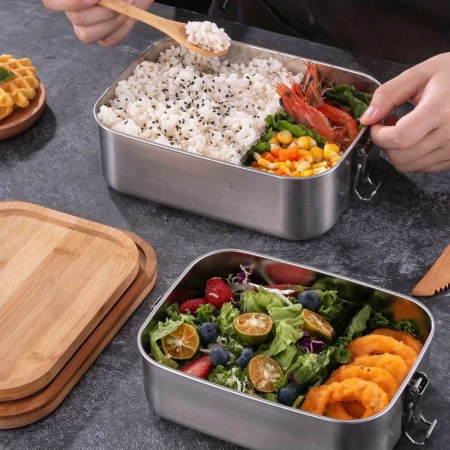 Yeni 304 Paslanmaz Çelik Bambu - Food Storage Made Easy incelemesi ve fiyatı