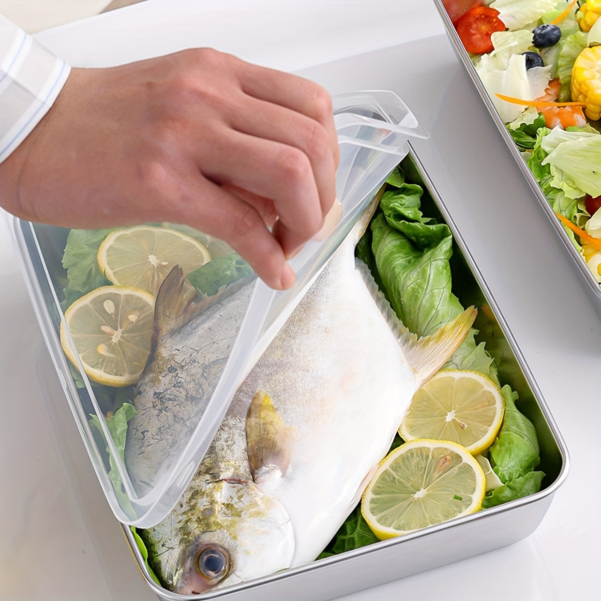 1-3 Adet Paslanmaz Çelik Gıda  - Food Storage Pantry incelemesi ve fiyatı