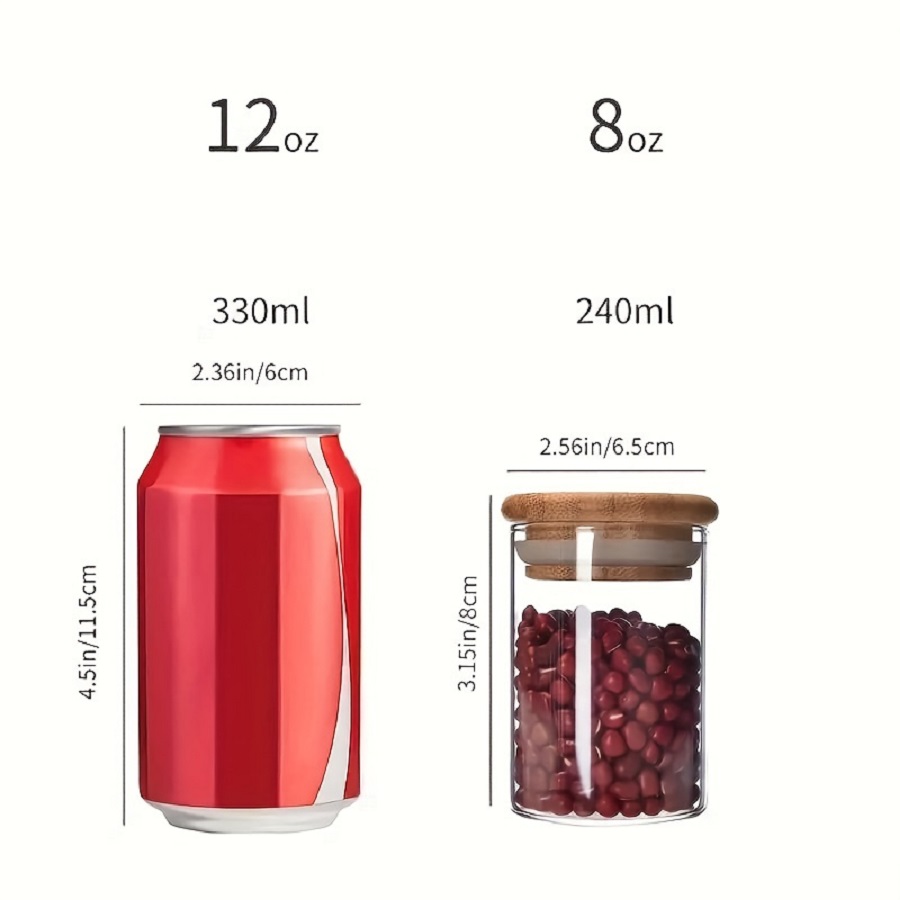 12 adet/takım hava geçirmez ca - Food Storage Glass Container Set incelemesi ve fiyatı