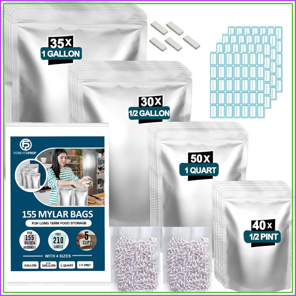 155 Oksijen Emici, 210 Etiket  - Food Storage Long Term incelemesi ve fiyatı
