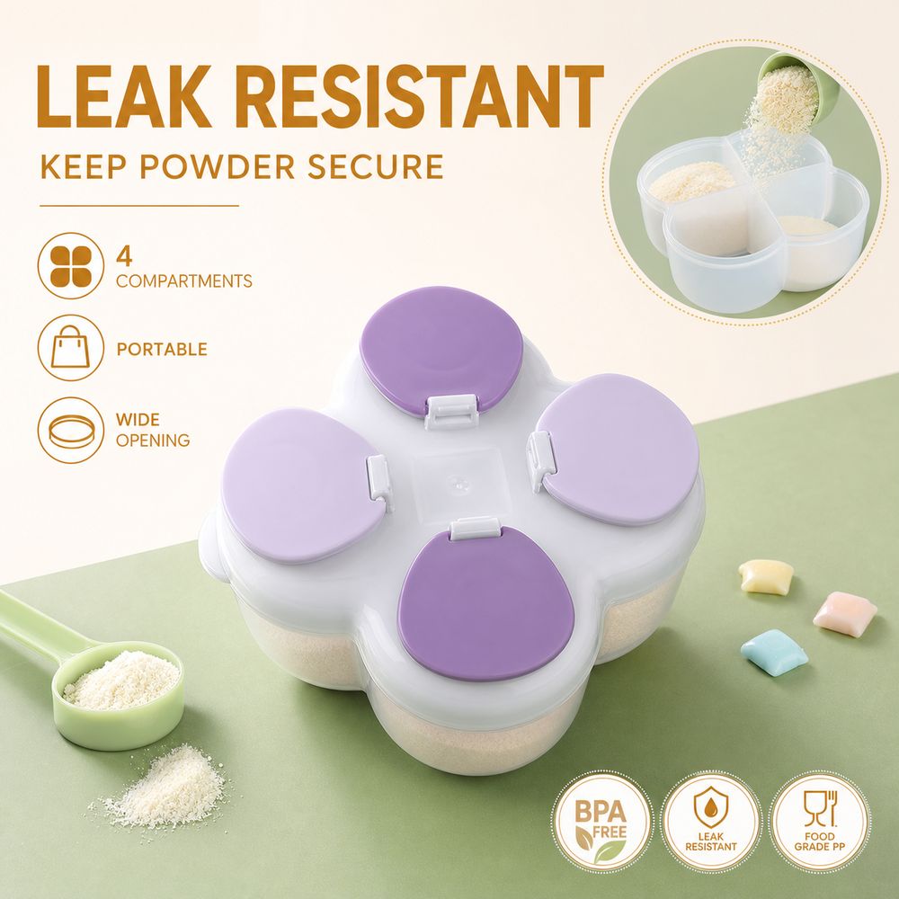 Bölmeli Mama Hazırlama Kabı 72 - Food Storage For Baby incelemesi ve fiyatı