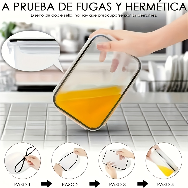 8 Parça Set, 4 Kap ve 4 Kapak  - Food Storage Made Easy incelemesi ve fiyatı