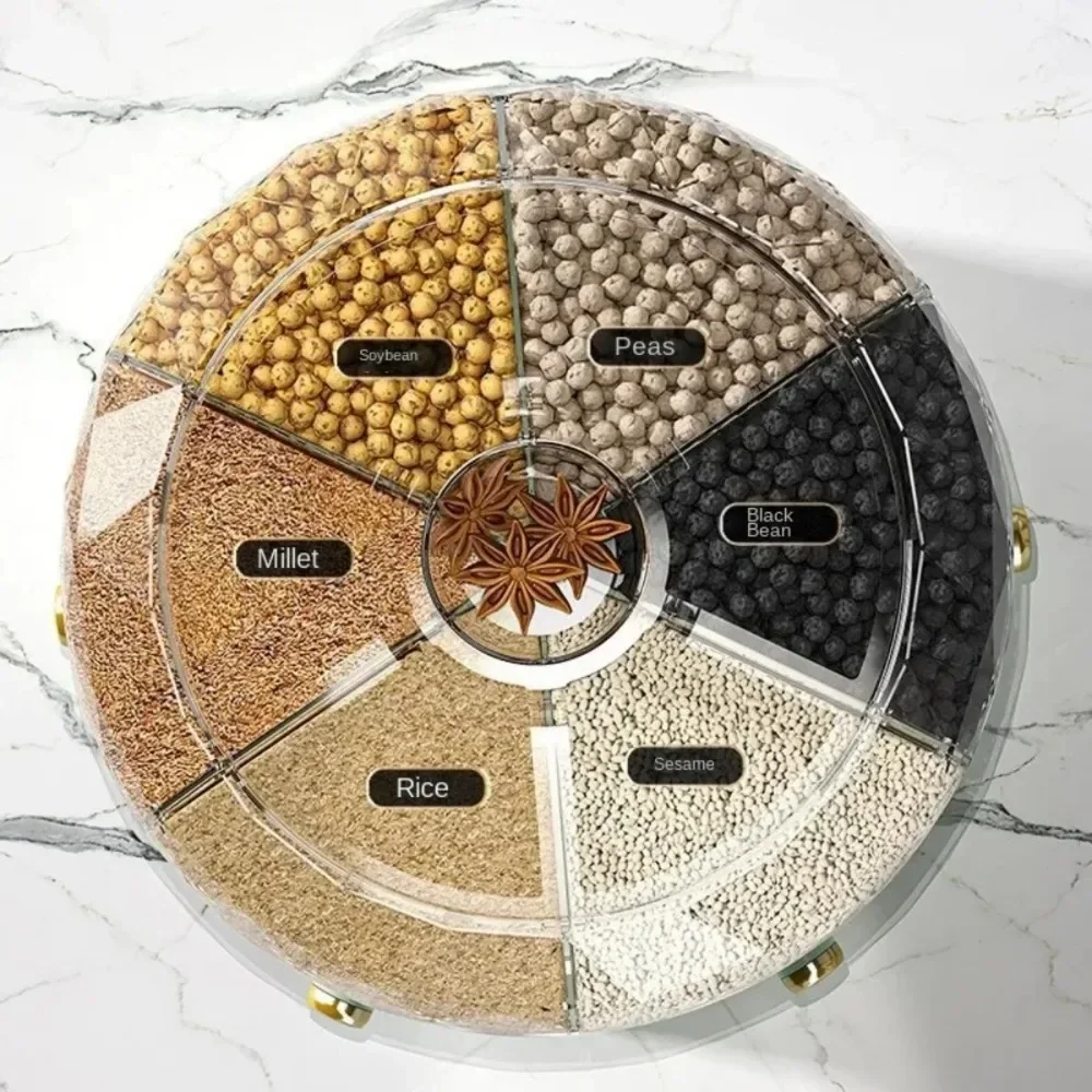 Gıda Sınıfı Döner Tahıl Dağıtı - Food Storage Large Plastic Containers incelemesi ve fiyatı