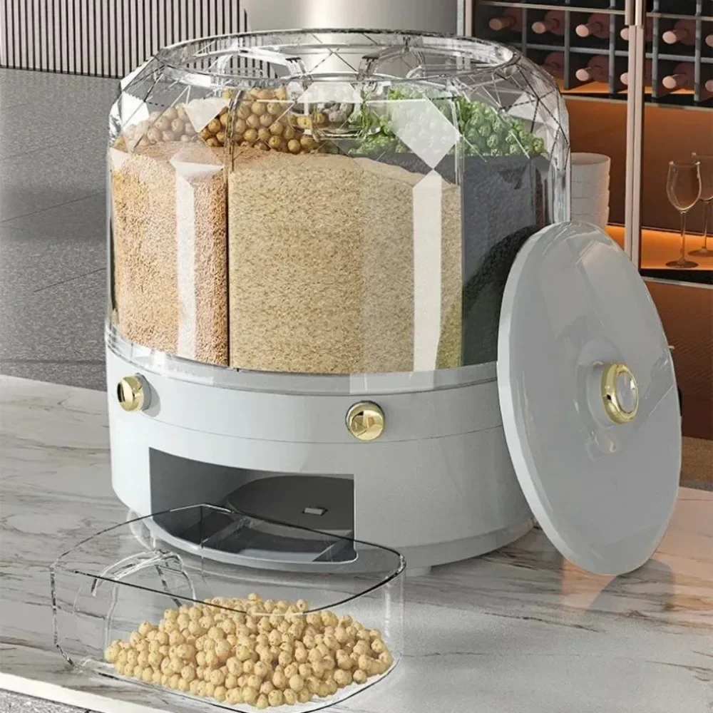 Gıda Sınıfı Döner Tahıl Dağıtı - Food Storage Large Plastic Containers incelemesi ve fiyatı