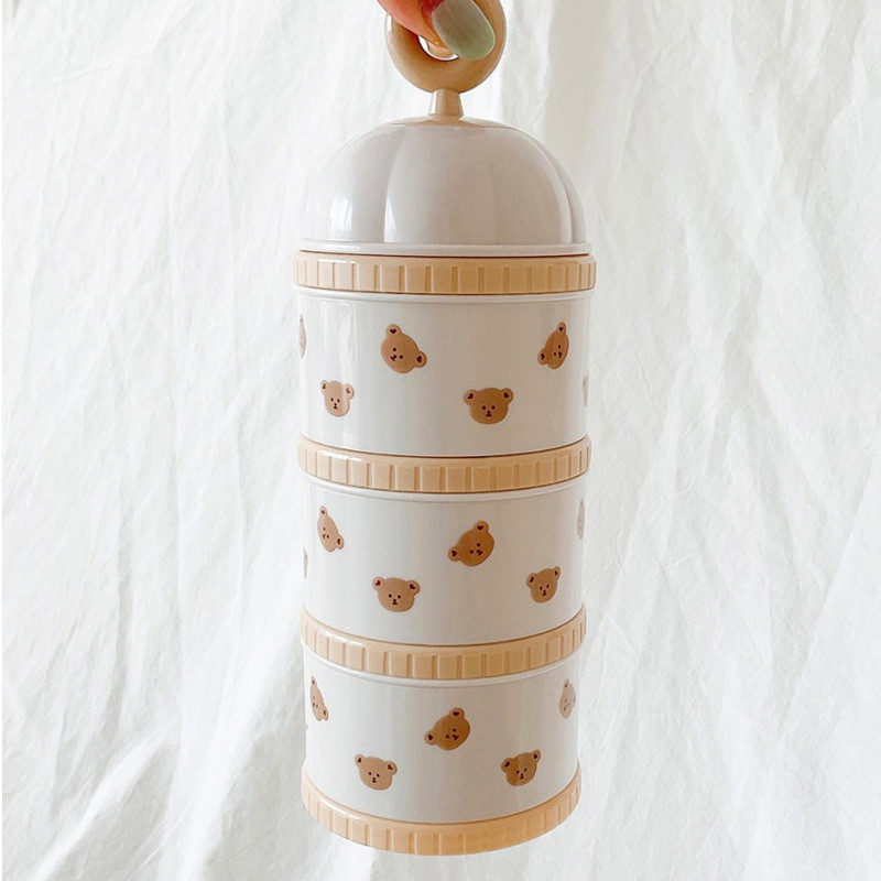 Sevimli Ayı Süt Tozu Kutusu Be - Food Storage For Baby incelemesi ve fiyatı