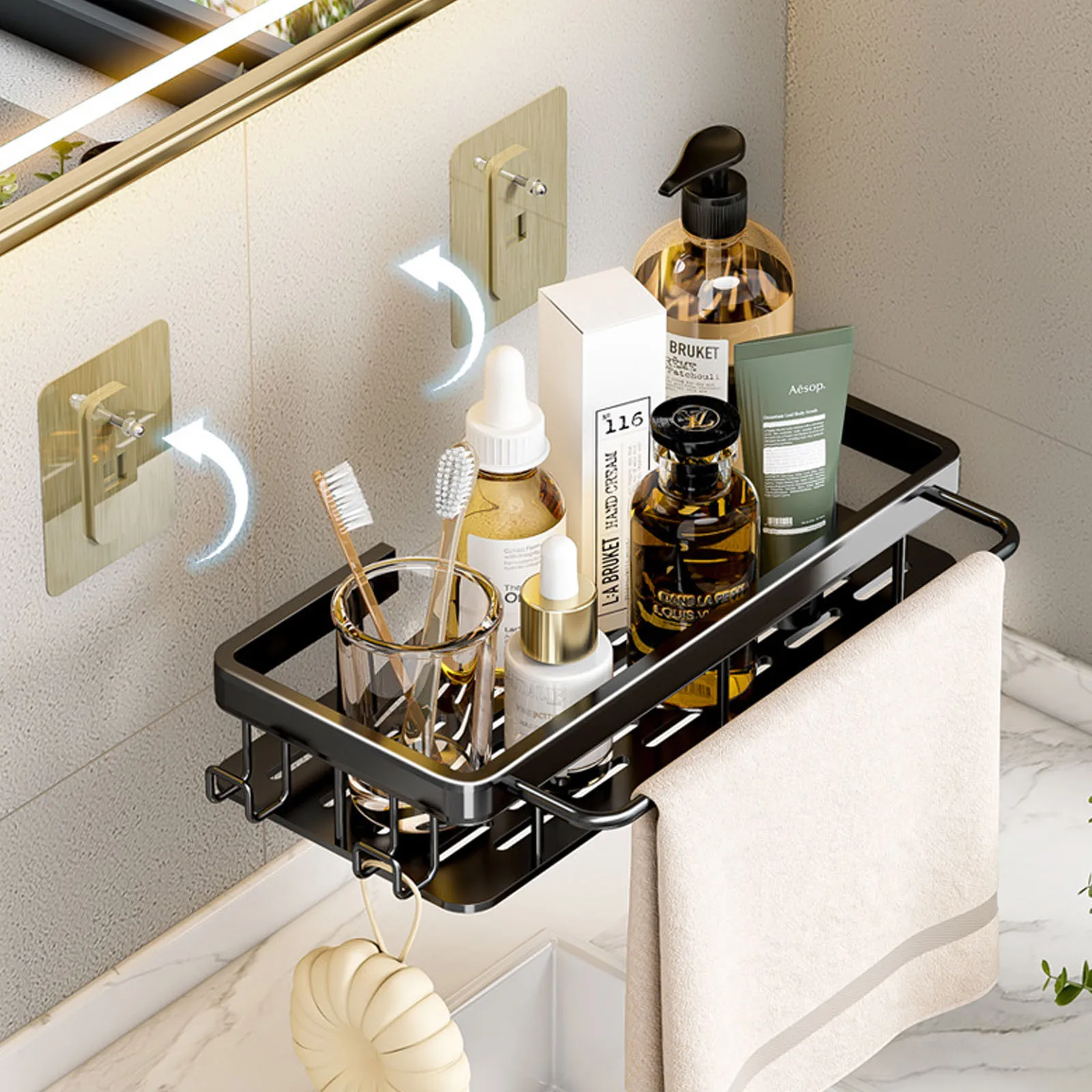 Banyo Rafı Deliksiz Duvara Mon - Food Storage Shelving incelemesi ve fiyatı