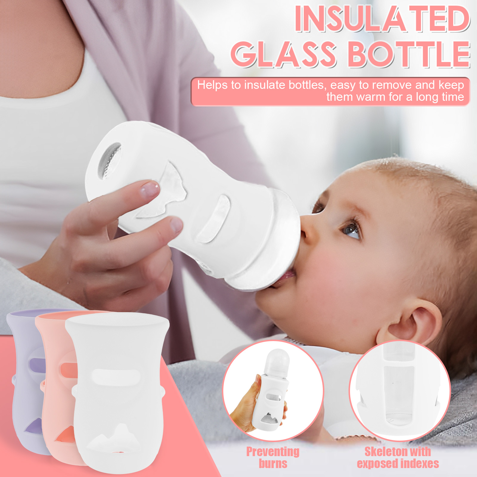 Silikon Kollu Silikon Biberon  - Food Storage For Baby incelemesi ve fiyatı