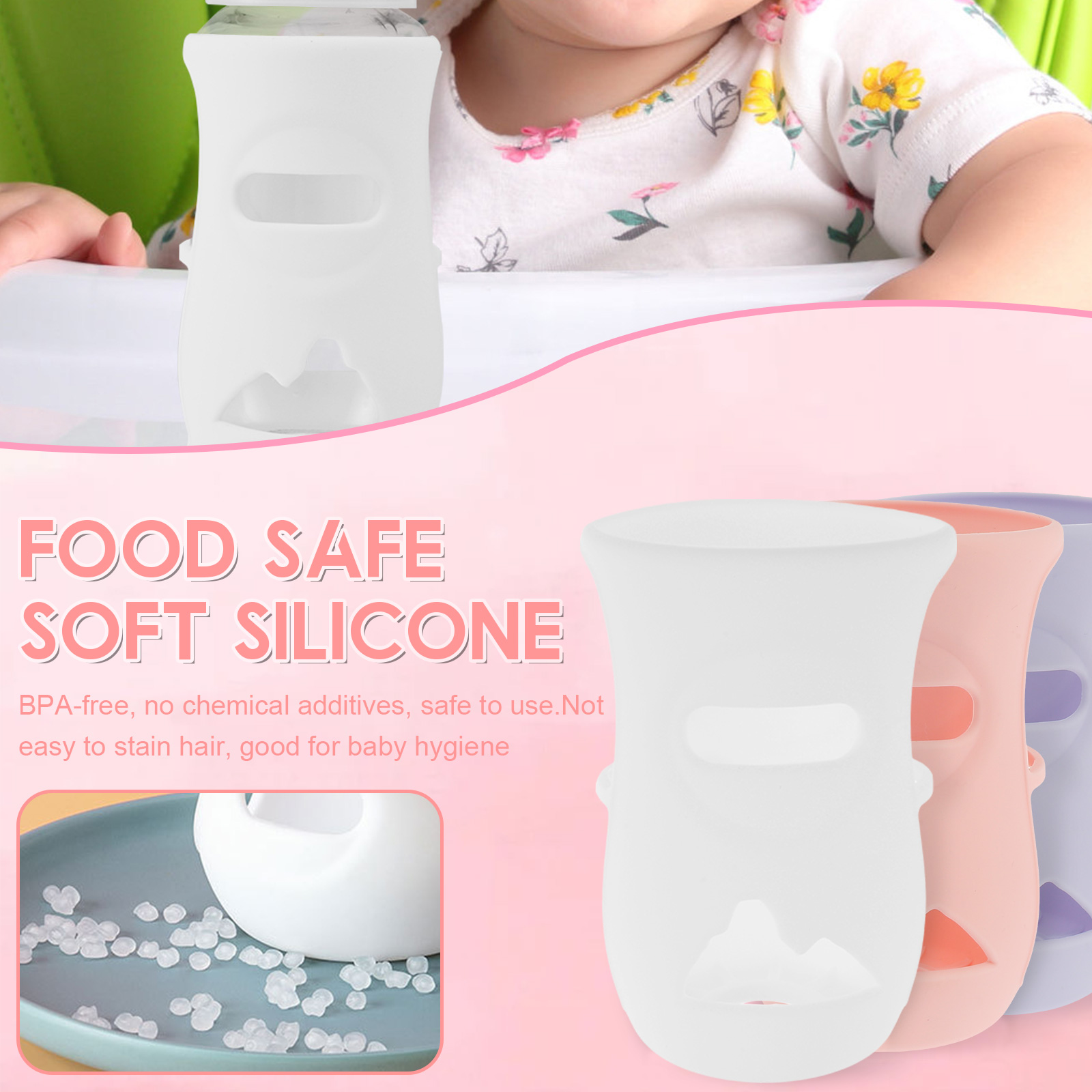 Silikon Kollu Silikon Biberon  - Food Storage For Baby incelemesi ve fiyatı