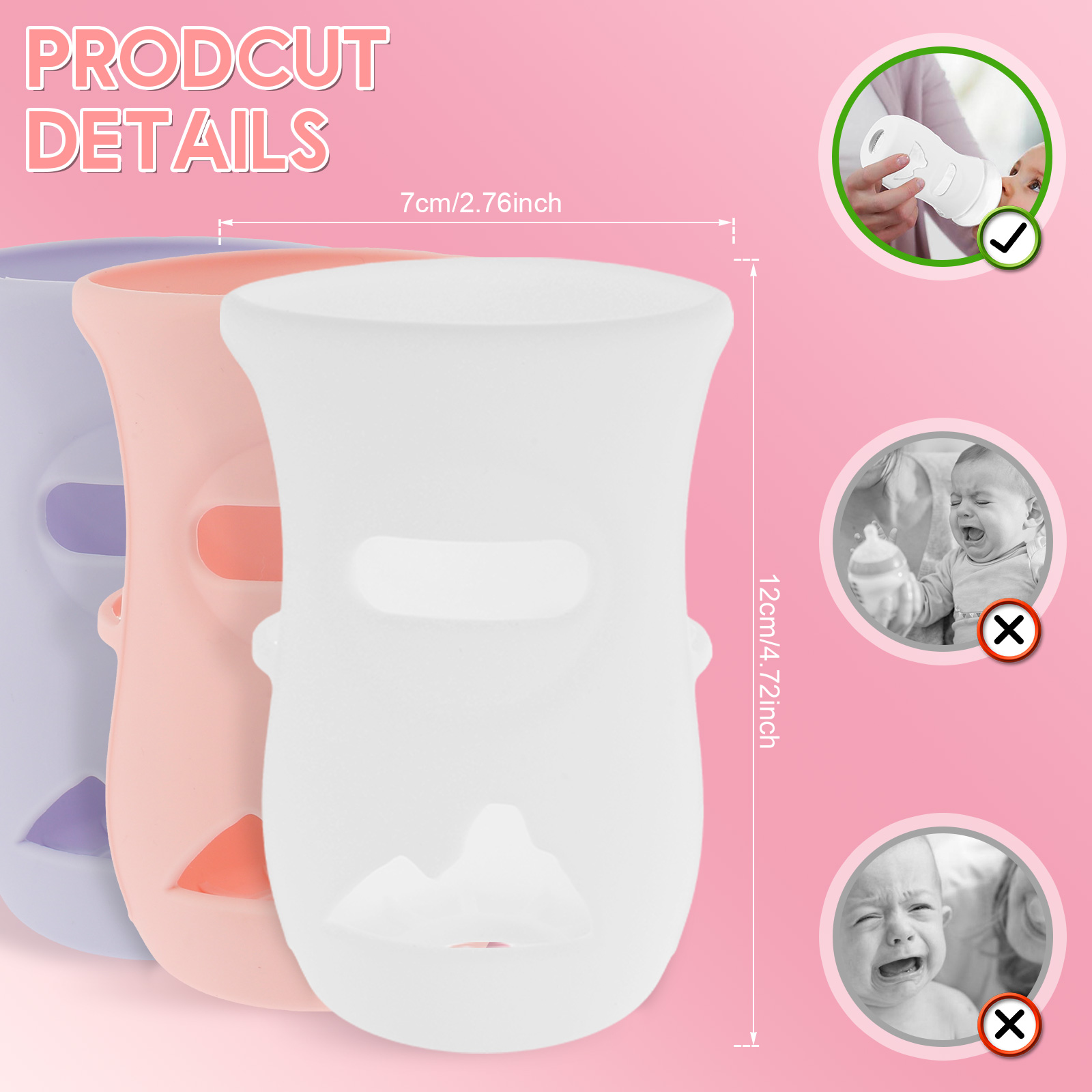 Silikon Kollu Silikon Biberon  - Food Storage For Baby incelemesi ve fiyatı