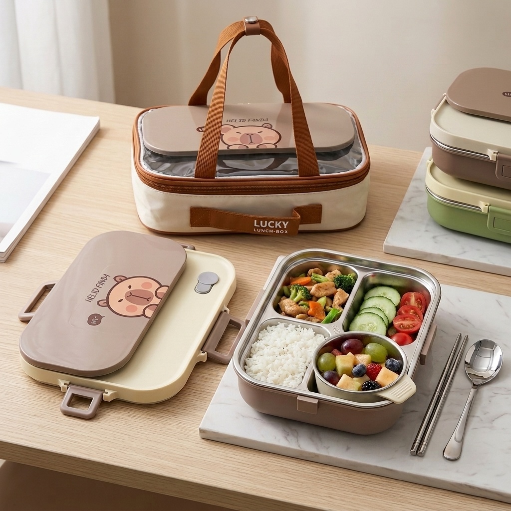 304 Paslanmaz Çelik Bento Öğle - Food Storage Made Easy incelemesi ve fiyatı