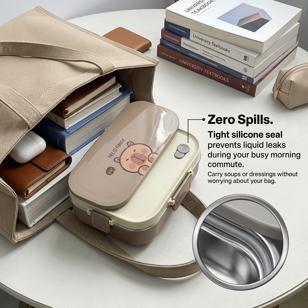 304 Paslanmaz Çelik Bento Öğle - Food Storage Made Easy incelemesi ve fiyatı