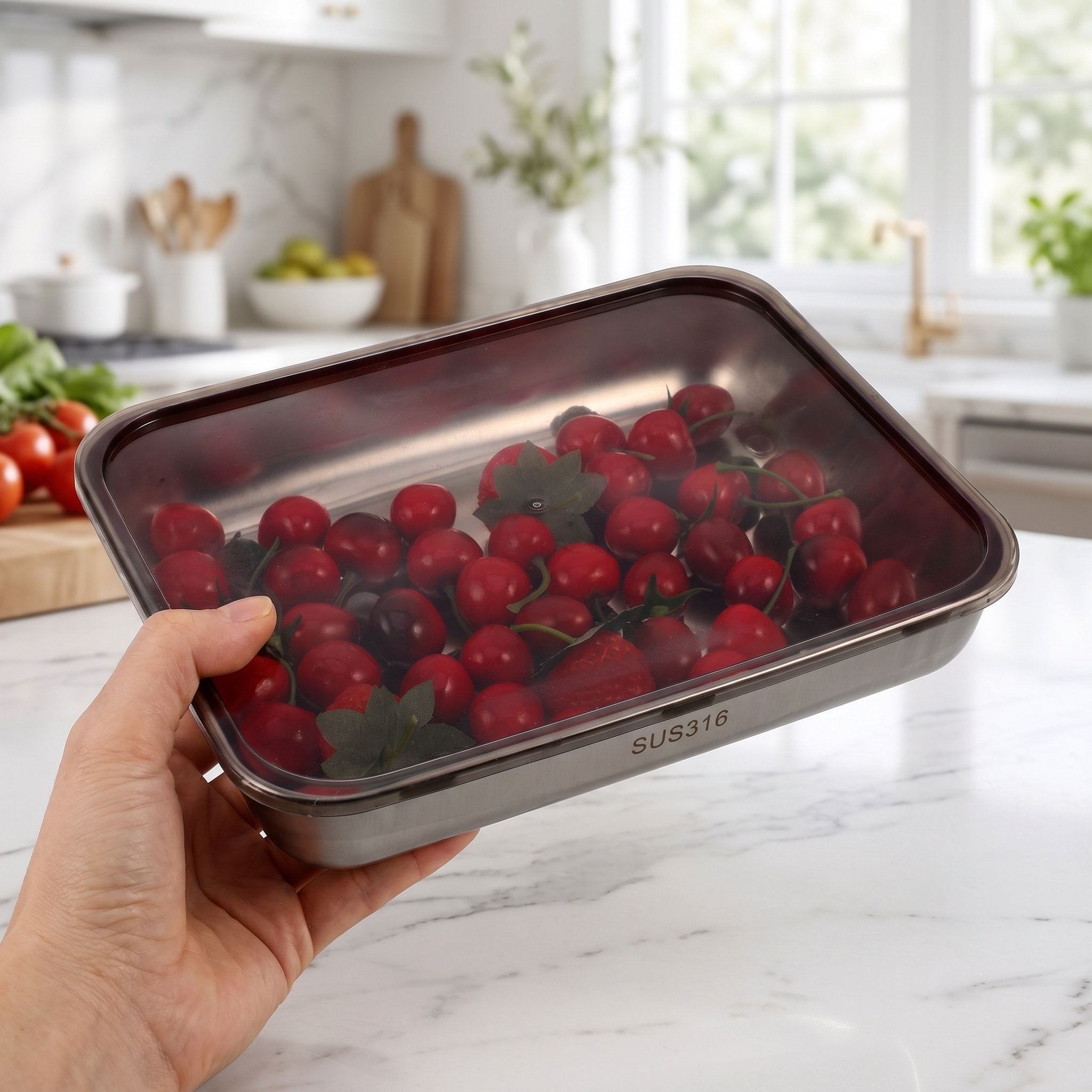3 Adet Paslanmaz Çelik Ekmekle - Food Storage Large Plastic Containers incelemesi ve fiyatı