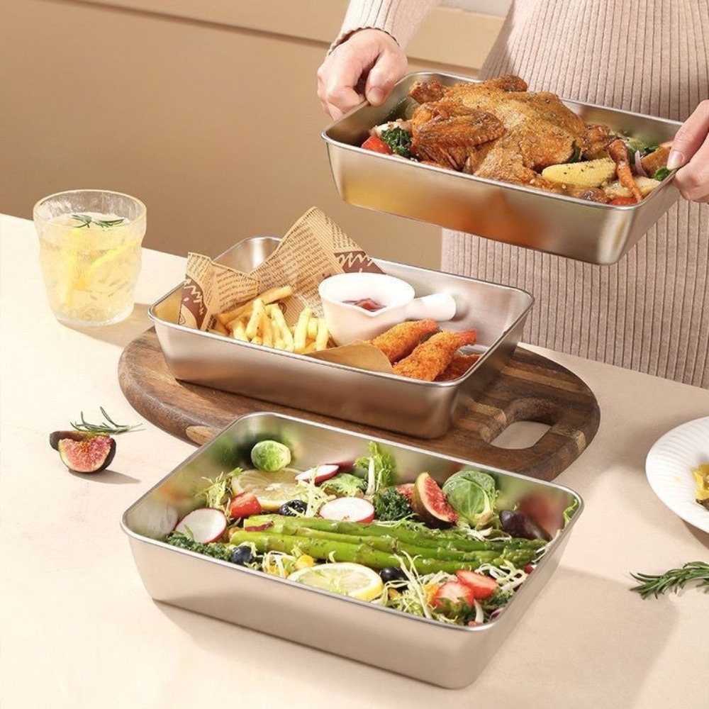 Gıda Sınıfı Paslanmaz Çelik Ka - Storage Food Tray incelemesi ve fiyatı