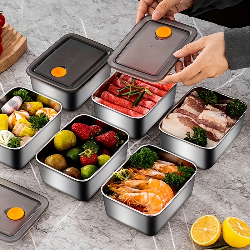 4 Parça Paslanmaz Çelik Gıda S - Food Storage Pantry incelemesi ve fiyatı