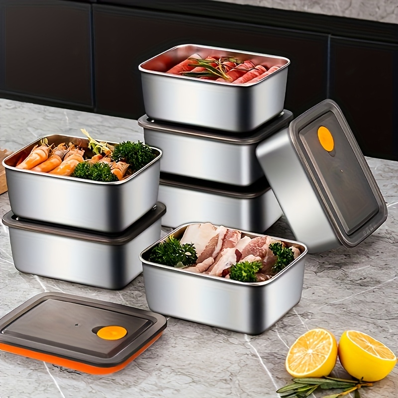4 Parça Paslanmaz Çelik Gıda S - Food Storage Pantry incelemesi ve fiyatı