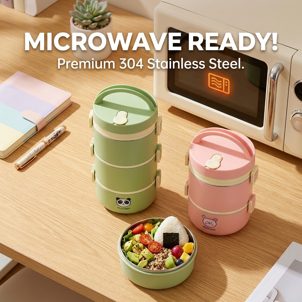 304 Paslanmaz Çelik Termal Öğl - Food Storage Made Easy incelemesi ve fiyatı