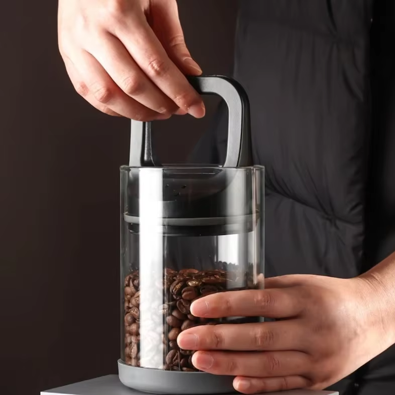 Kahve çekirdekleri vakum mühür - Food Storage Glass Container Set incelemesi ve fiyatı