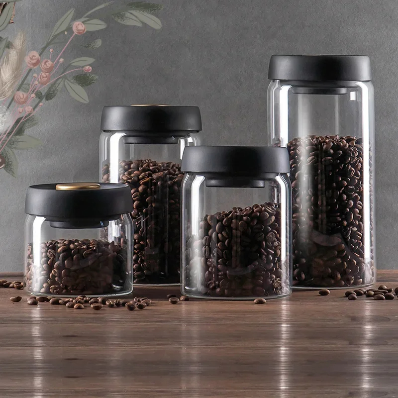 Kahve çekirdekleri vakumlu müh - Food Storage Glass Container Set incelemesi ve fiyatı