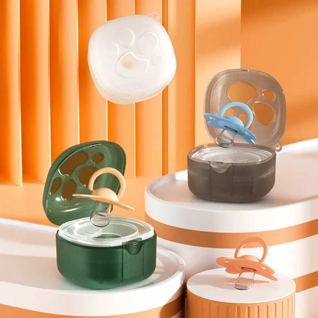 Gıda Sınıfı Silikon Emzik Kutu - Food Storage For Baby incelemesi ve fiyatı