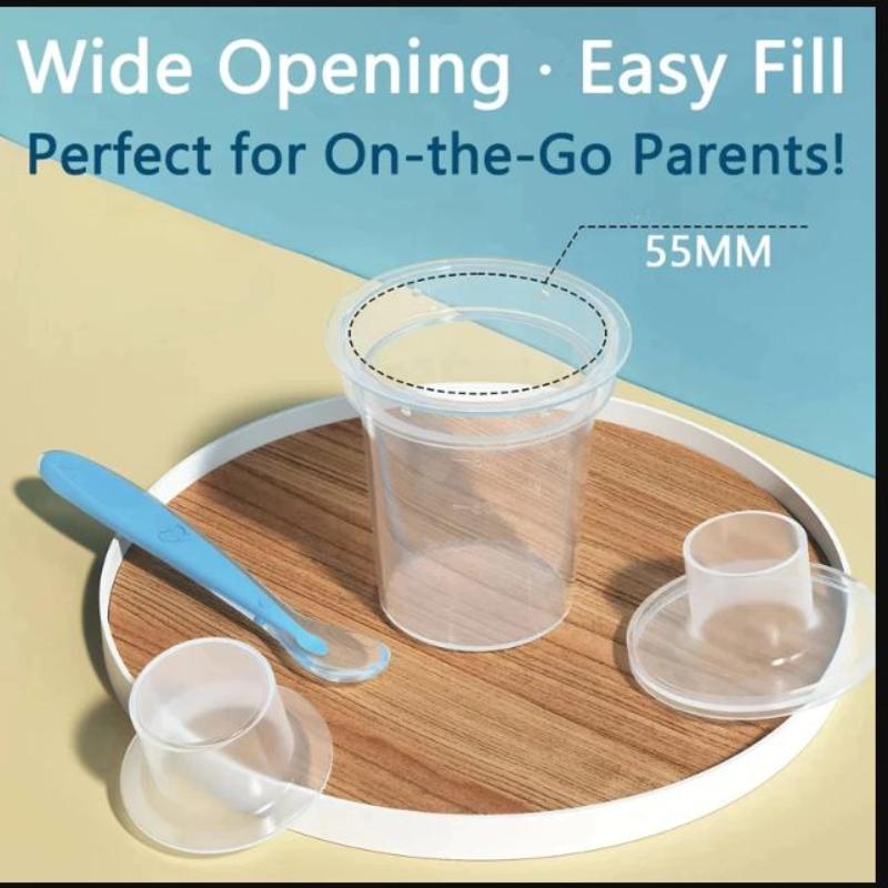 6PPC 80ML Bebek Süt Tozu Dağıt - Food Storage For Baby incelemesi ve fiyatı