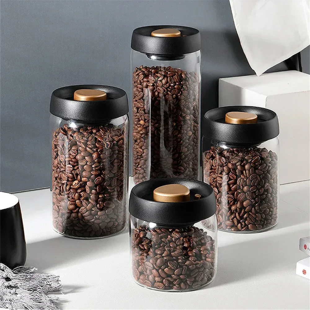 Kahve Çekirdekleri Vakumlu Müh - Food Storage Glass Container Set incelemesi ve fiyatı