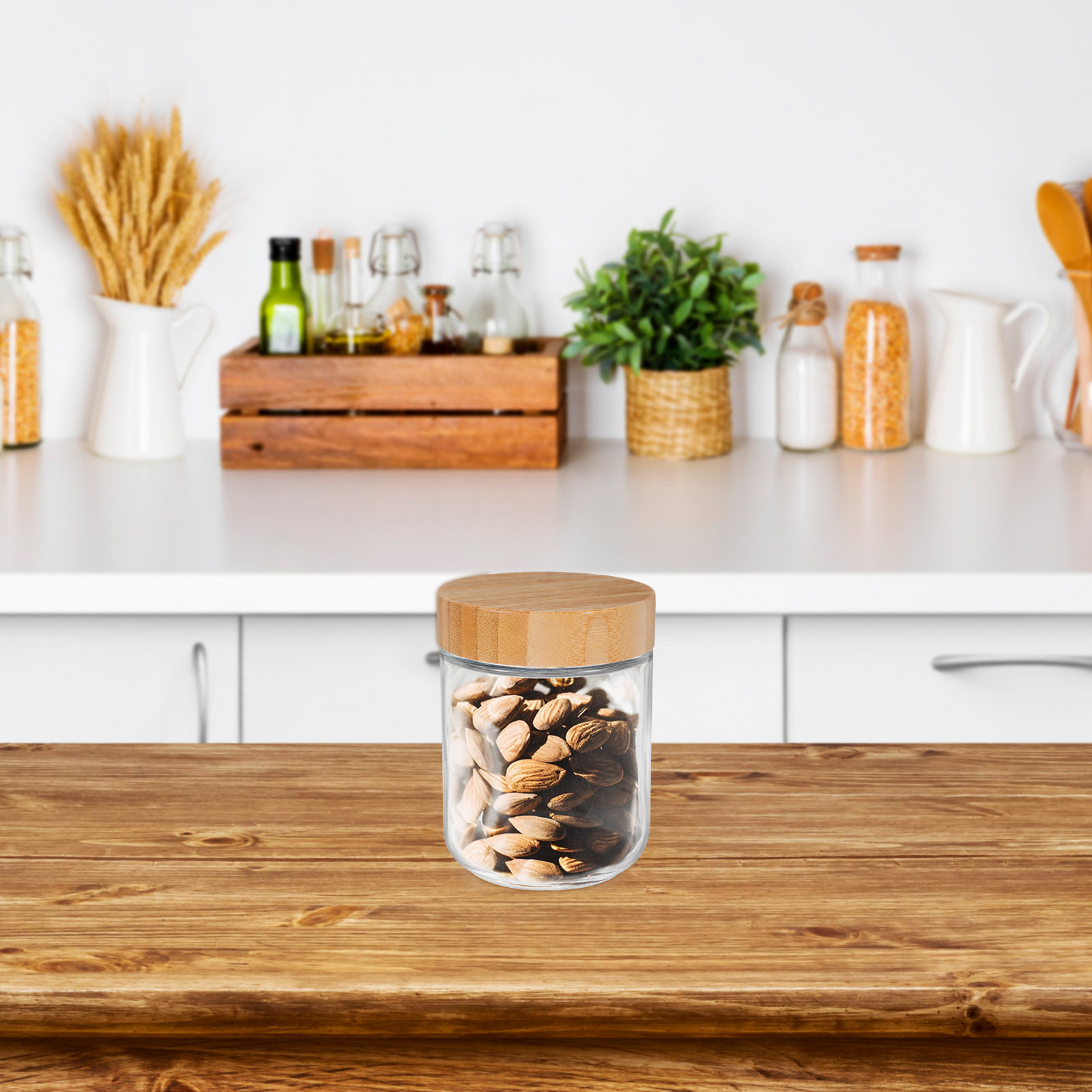 4 Adet Cam Mutfak Saklama Kava - Food Storage Pantry incelemesi ve fiyatı
